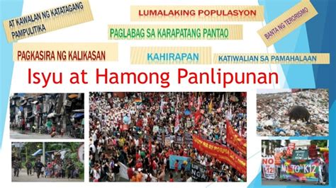limang halimbawa ng isyung panlipunan|Kontemporaryong Isyu sa Pilipinas 2024 .